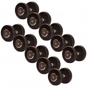 Pakke med stbejerns hndvgte 2 x 2 - 10 kg.