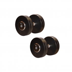 Pakke med gummibelagte hndvgte 2 x 44 kg.