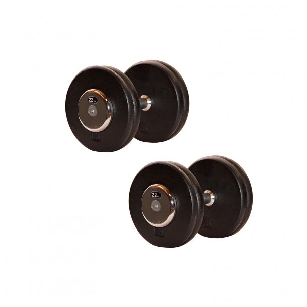 Pakke med stbejerns hndvgte 2 x 22 kg.