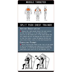BM Line FH10 chest press split