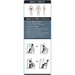 BM Line FH85B abdominal / back extension