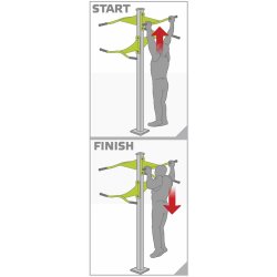 4 x pull up bars - udendrs