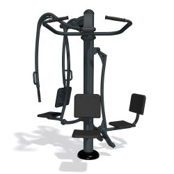 Chest press - lat pulldown &amp; leg press - udendrs 