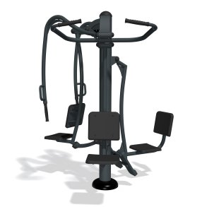 Chest press - lat pulldown & leg press - udendrs 