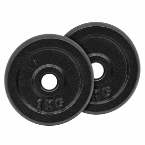 Pakke med 2 x 1 kg. v�gtskive