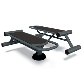 Dobbelt abdominal bench - udendrs