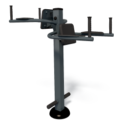 Dobbelt leg raise - udendrs