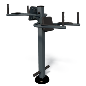 Dobbelt leg raise - udendrs