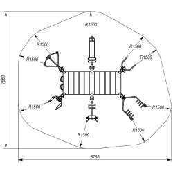 Multifitness station 3 - udendrs