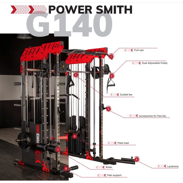 BH G140 multi smith - plate load