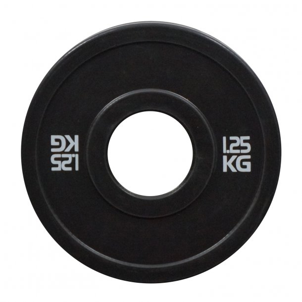 Pakke med 2 x 1,25 kg. Bumper plate