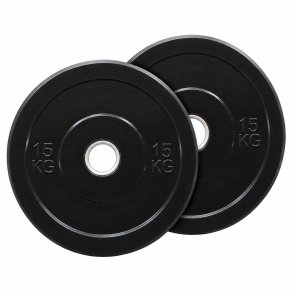 Pakke med 2 x 15 kg. Bumper plate