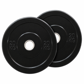 Pakke med 2 x 20 kg. Bumper plate