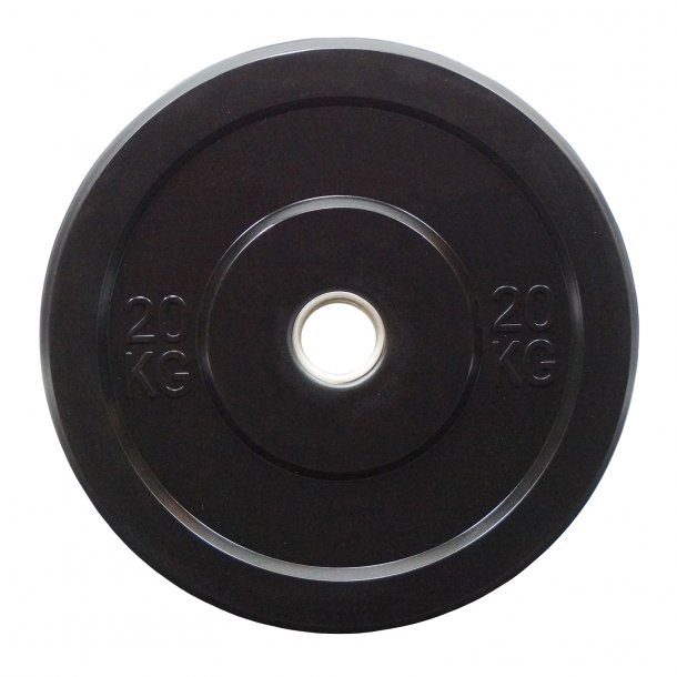 Pakke med 2 x 20 kg. Bumper plate