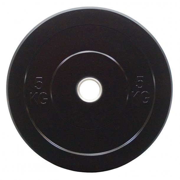 Pakke med 2 x 5 kg. Bumper plate