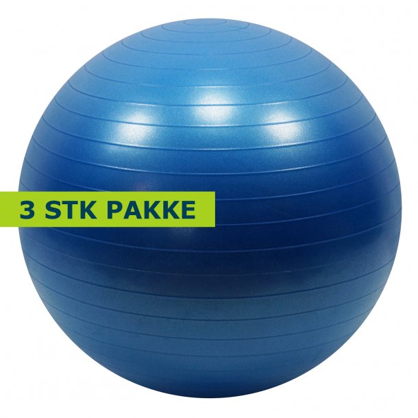 Terapibold / yogabold 65 cm. - 3 stk.