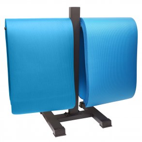 Trningsmtte, bl - 10 stk. inkl. stativ