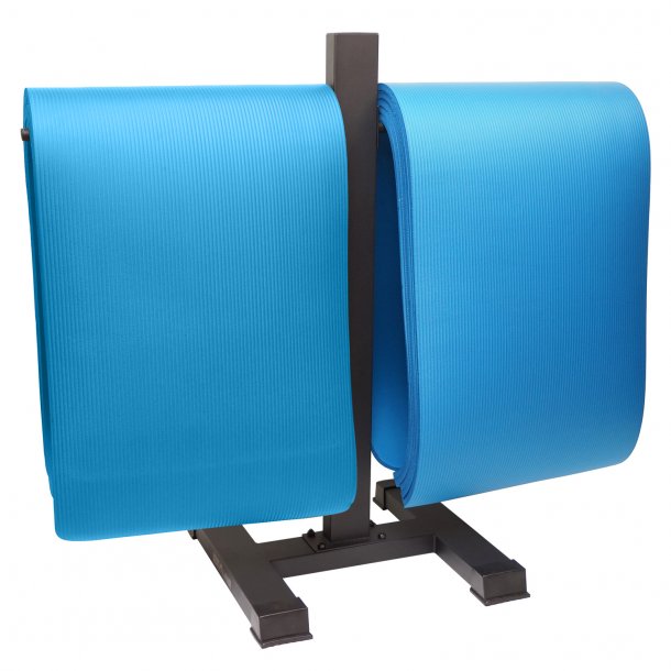 Trningsmtte, bl - 10 stk. inkl. stativ