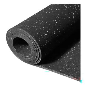 10 m� gummigulv PRO 8 mm sort / gr�