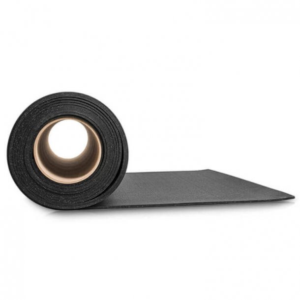 12,5 m gummigulv Everroll basic 8 mm sort / gr