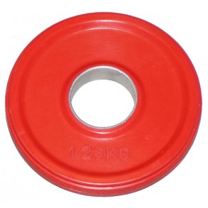 1,25 kg. 50 mm. vgtskive gummibelagt