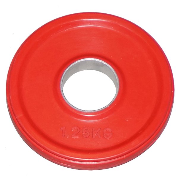 1,25 kg. 50 mm. vgtskive gummibelagt